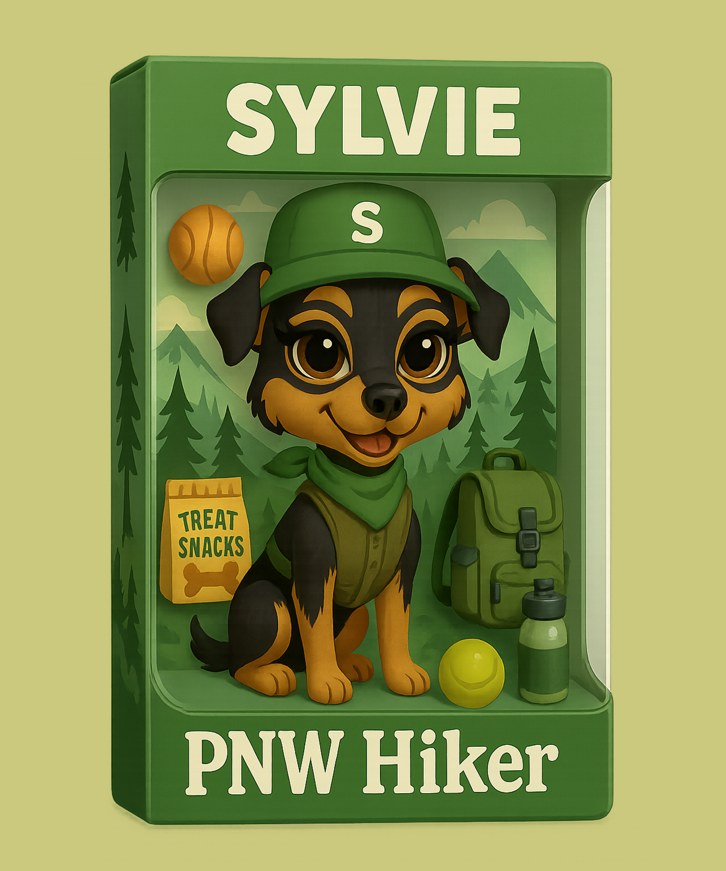 Custom Action Figure Digital Download | Personalized Pet Photo