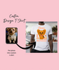 Custom Action Figure T-Shirt Created From Your Pet Photo