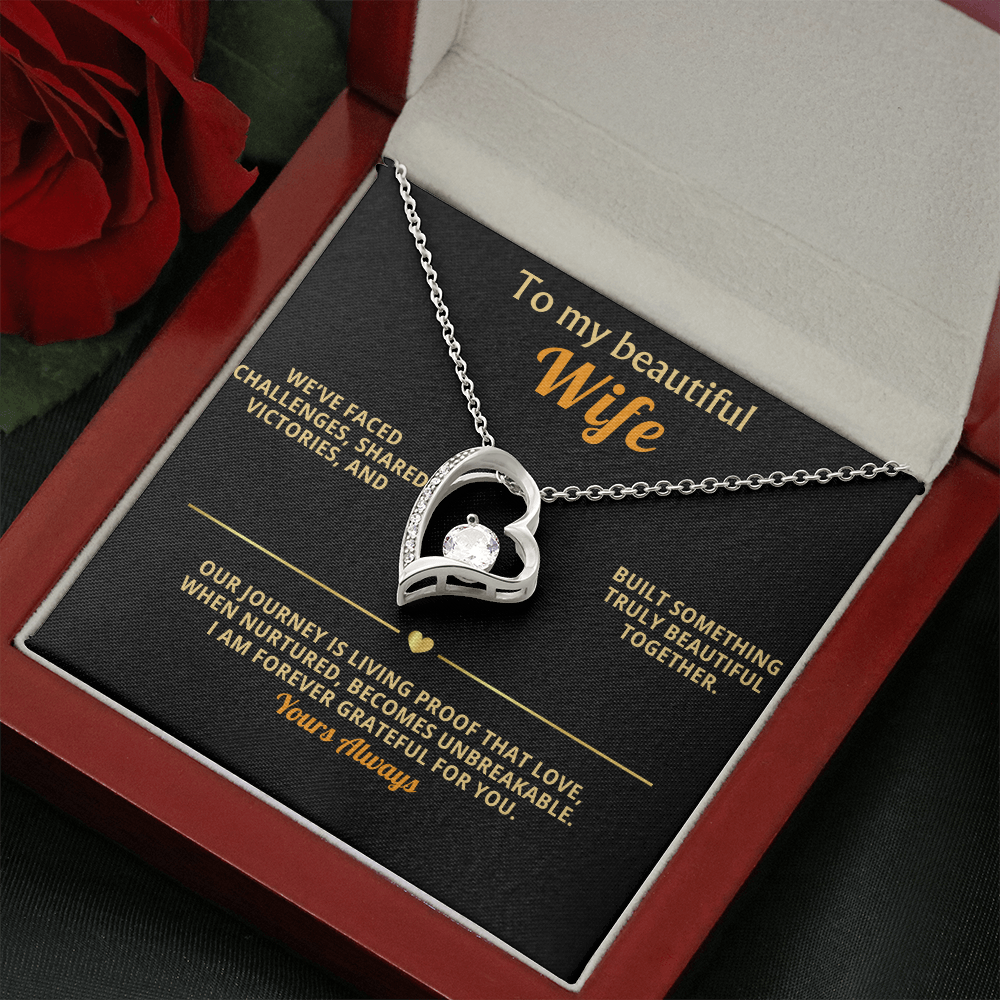 Husband Gratitude Across the Years Forever Love Necklace