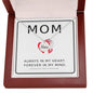 Forever my heart jewelry Mom memorial necklace