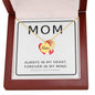Forever my heart jewelry Mom memorial necklace
