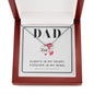Always in my heart forever in my mind Dad Memorial Necklace