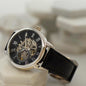 To My Husband Men's Openwork Watch