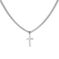 Resurrection cross necklace he is risen cross necklace