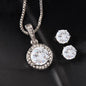 My wife use my last breath - Eternal Hope Necklace and Earring Set