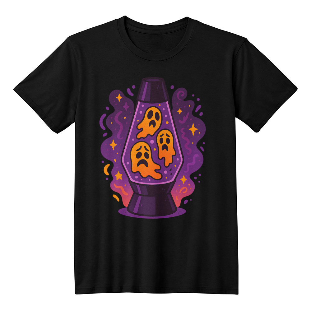 Halloween Ghost Lava Lamp T-Shirt – Spooky Weirdcore