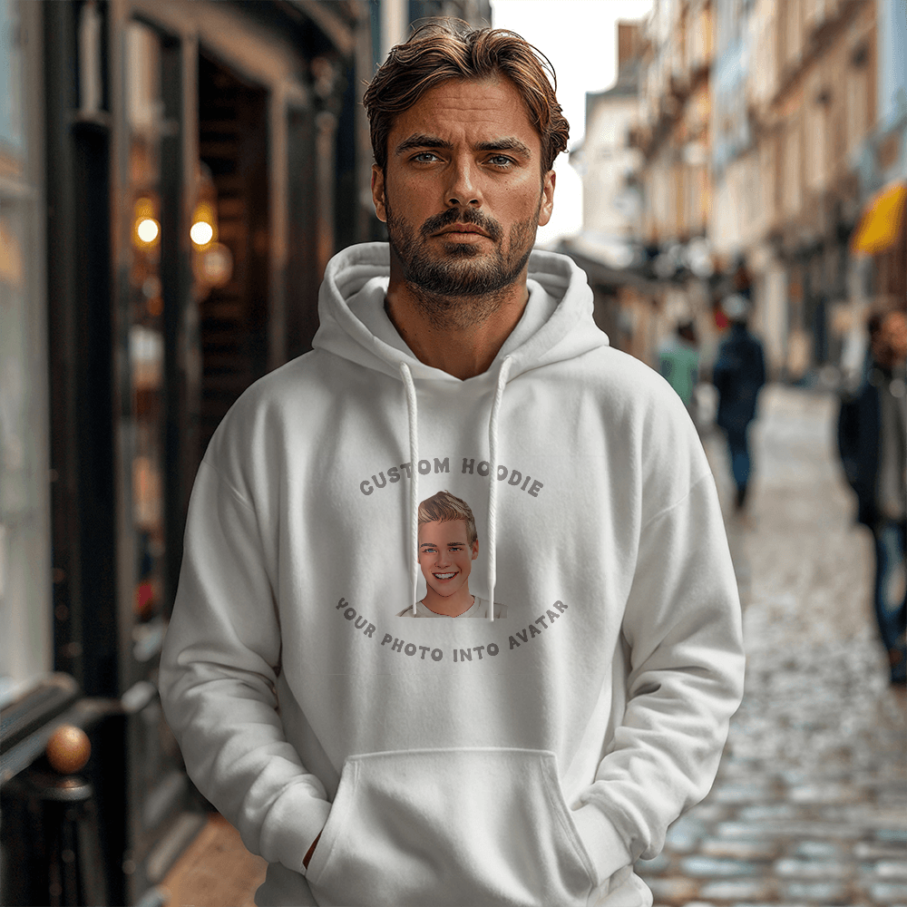 Custom Hoodies Turn Your Photo Into An Avatar