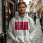 America Liberation Day Hooded Sweatshirt Red Background