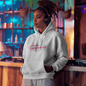 American Liberation Day Hoodie Red Text