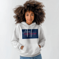 American Liberation Day Hooded Sweatshirt Blue Background