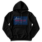 American Liberation Day Hooded Sweatshirt Blue Background