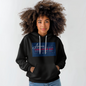 American Liberation Day Hooded Sweatshirt Blue Background