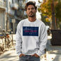 America Liberation Day Crewneck Sweatshirt Blue Background