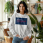 America Liberation Day Crewneck Sweatshirt Blue Background