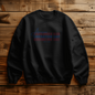 American Liberation Day Sweatshirt Blue Text