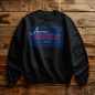 America Liberation Day Crewneck Sweatshirt Blue Background