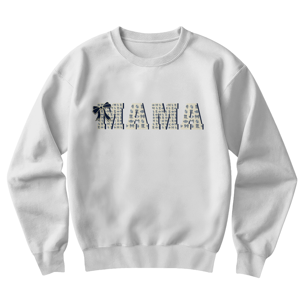 Western Mama Sweatshirt Butter Yellow Custom with Coquette