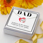 Always in my heart forever in my mind Dad Memorial Necklace