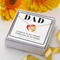 Always in my heart forever in my mind Dad Memorial Necklace
