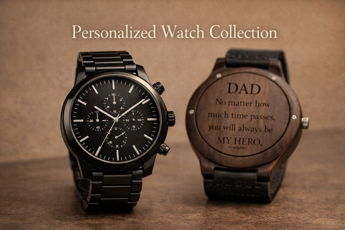 Personalized watches and meaningful timepiece gifts for family and loved ones