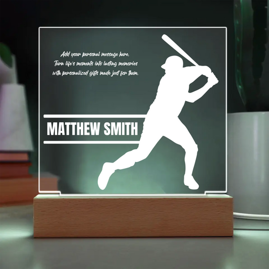 Baseball Acrylic Plaque