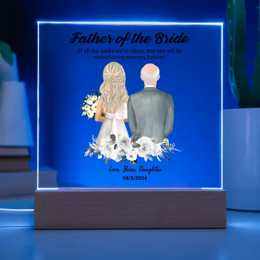 Father of the Bride - Acrylic Square