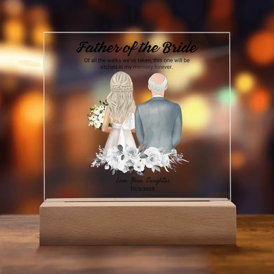 Father of the Bride - Acrylic Square