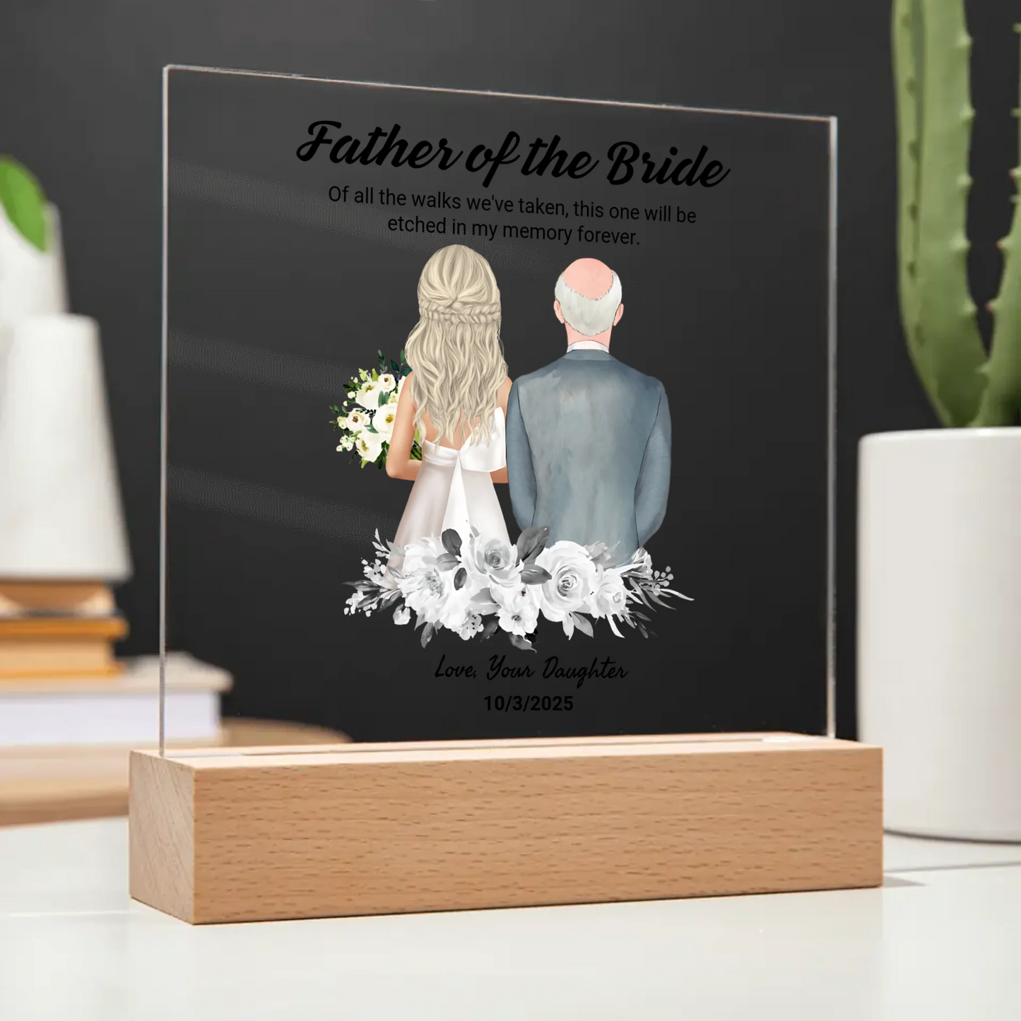 Father of the Bride - Acrylic Square