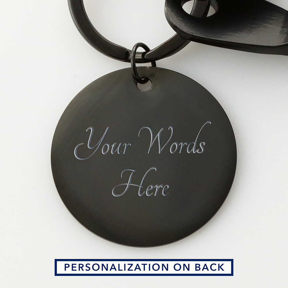 Gift for Dad Thanks for Always Showing Me The Way Keychain Screwdriver