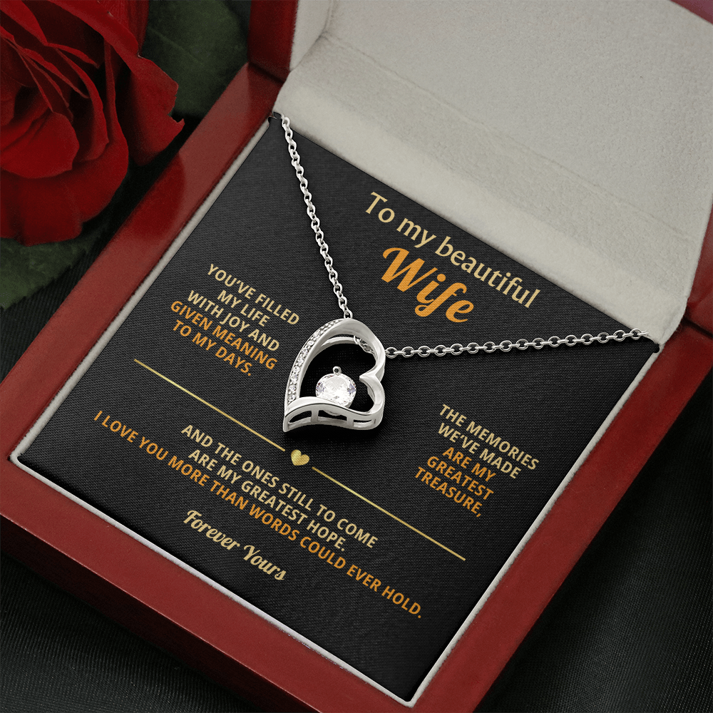 Always Yours Necklace Husband to Wife Forever Bond
