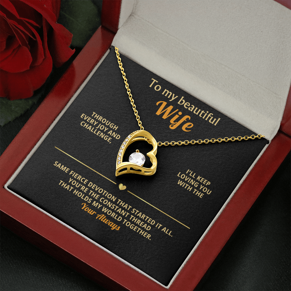 Always & Forever Necklace Husband to Wife Keepsake