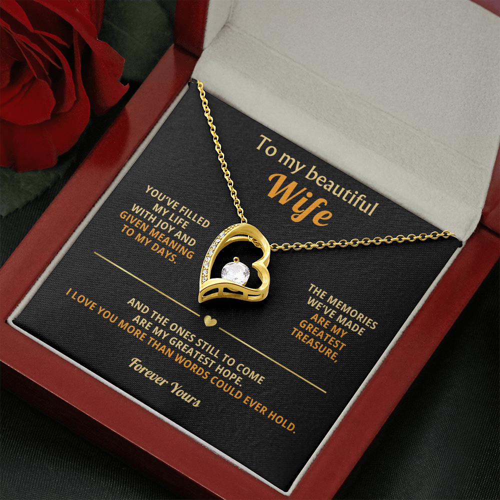 Always Yours Necklace Husband to Wife Forever Bond