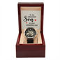 Wedding Day Gift for Son Openwork Watch
