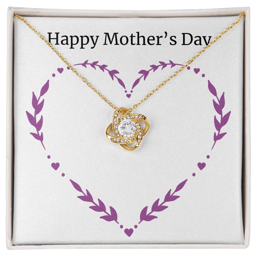 Happy Mother's Day - Love Knot Necklace