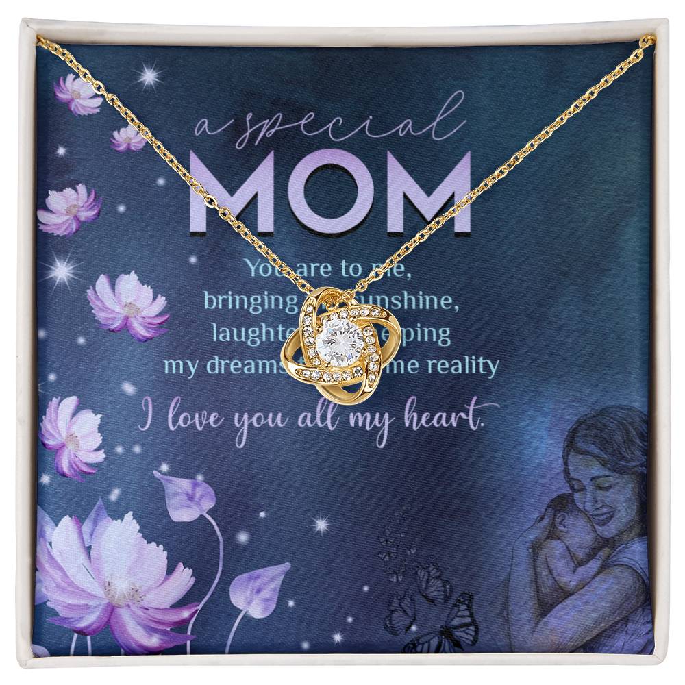 Special Mom - Love Knot Necklace