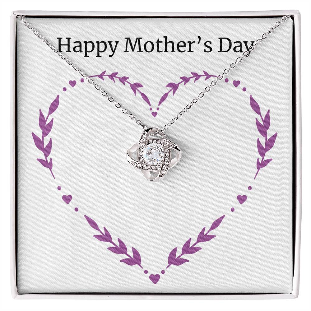 Happy Mother's Day - Love Knot Necklac