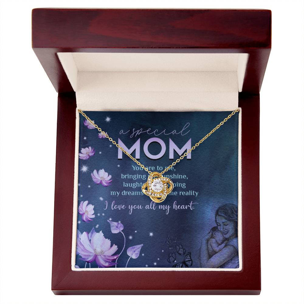 Special Mom - Love Knot Necklace