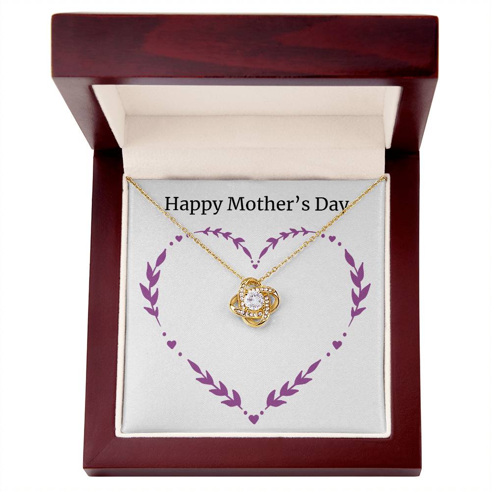 Happy Mother's Day - Love Knot Necklace