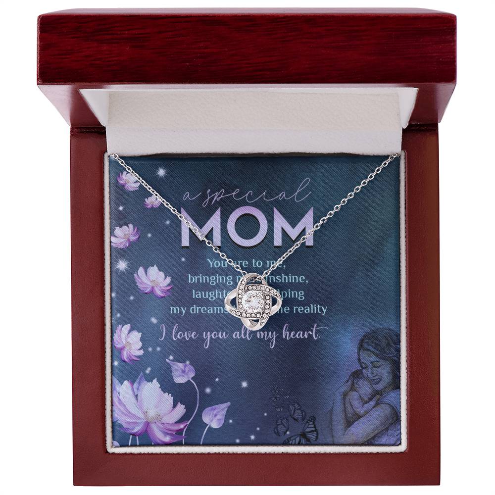 Special Mom - Love Knot Necklace