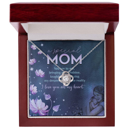 Special Mom - Love Knot Necklace