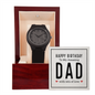 Birthday Gift to My Amazing Dad Wooden Watch