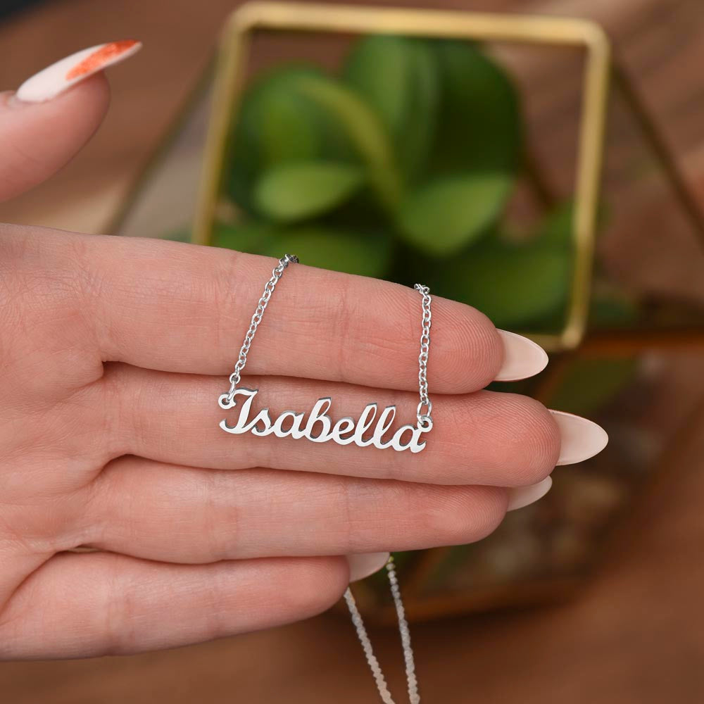 Personalized Name Necklace Jewelry