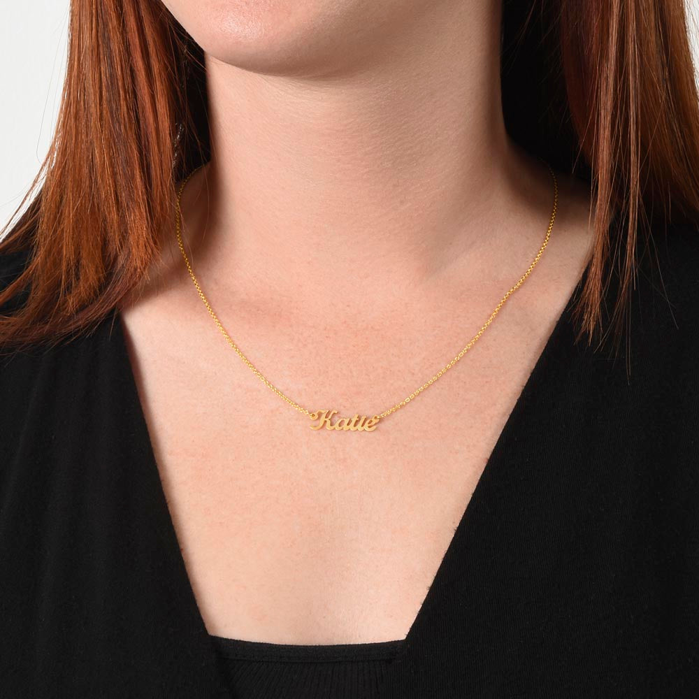 Personalized Name Jewelry Necklace