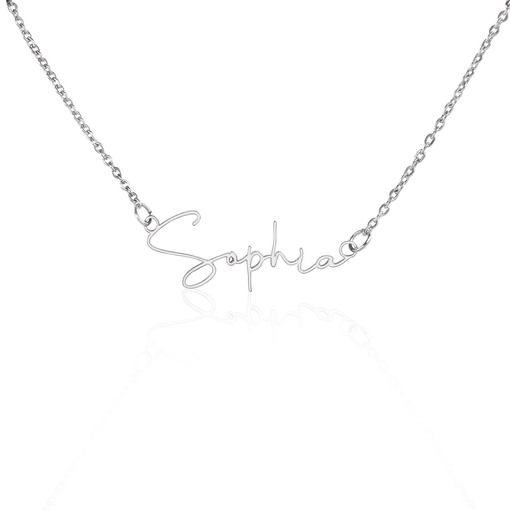 Signature Style Name Jewelry Necklace