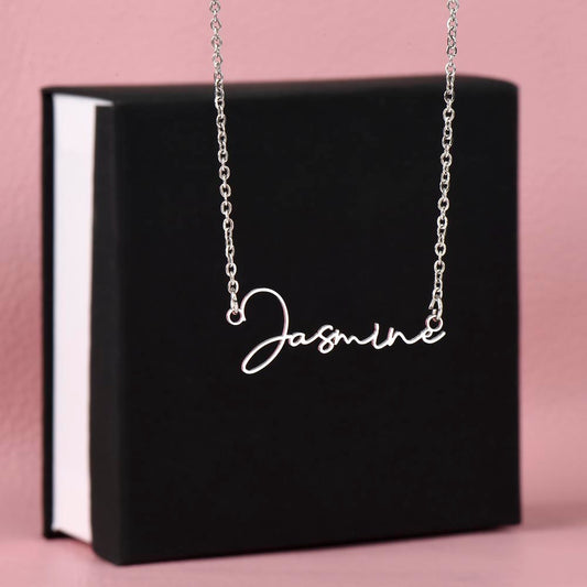 Signature Style Name Jewelry Necklace