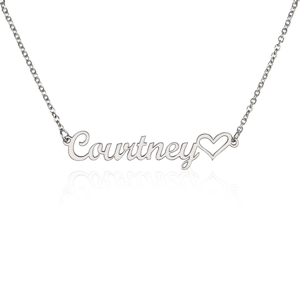 Personalized Heart Name Jewelry Necklace