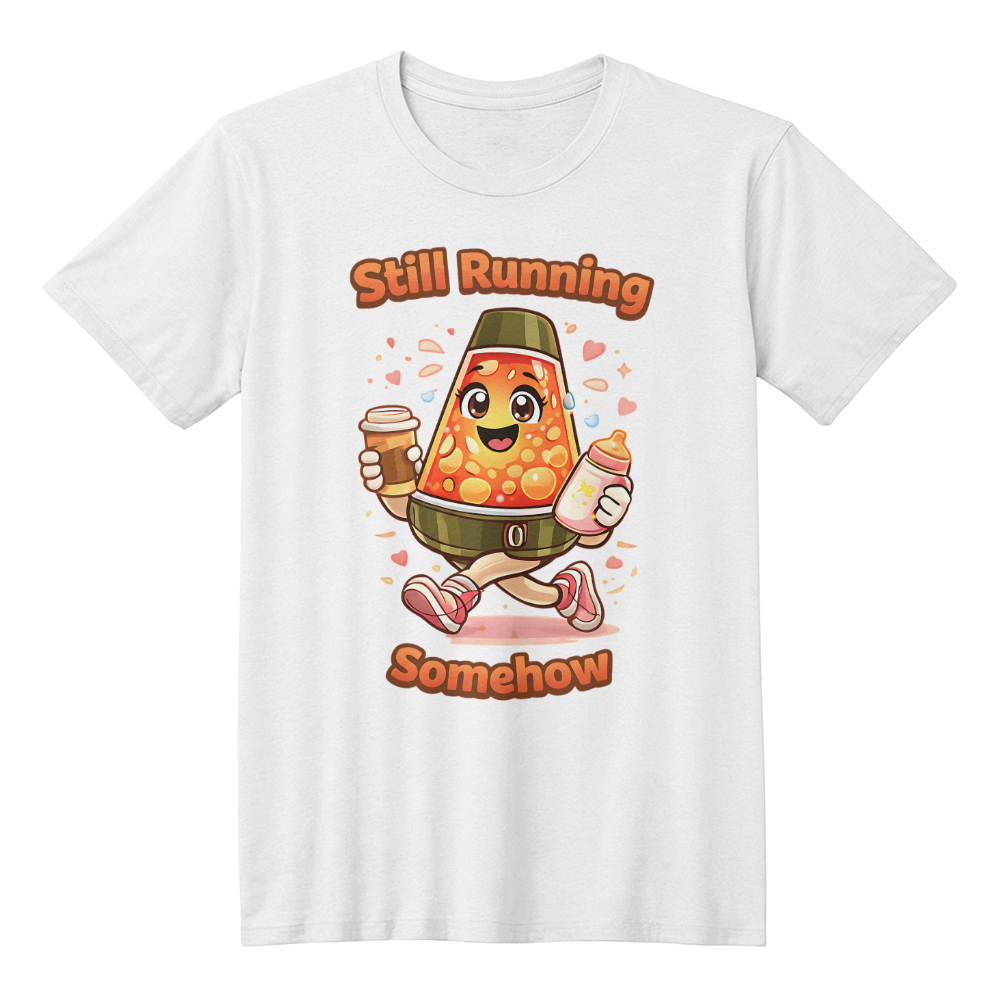 Still Running Somehow Lava Lamp T-Shirt