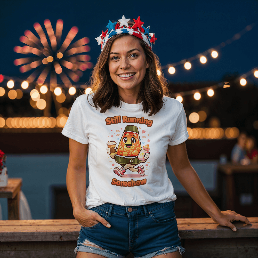 Still Running Somehow Lava Lamp T-Shirt