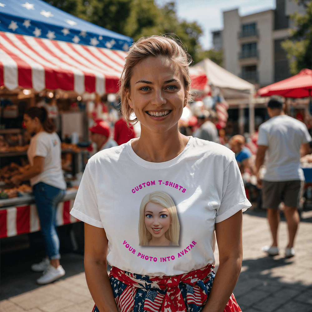 Custom T-Shirts - Turn Your Photo Into An Avatar