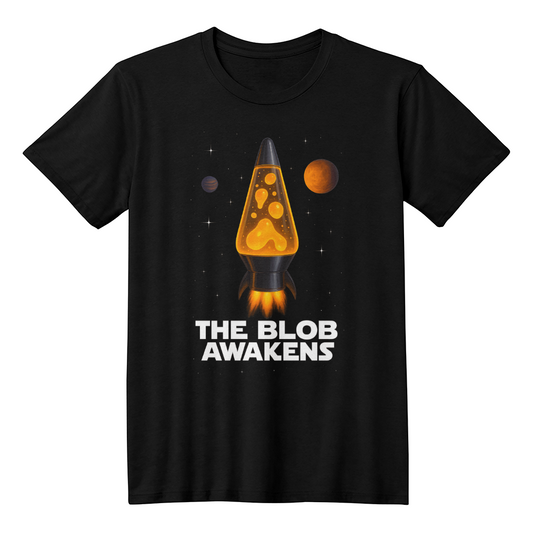 Cosmic Lava Lamp Rocket T-Shirt – The Blob Awakens